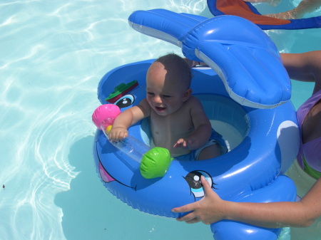Zac's first year in the pool
