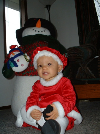 Tiki's first Christmas