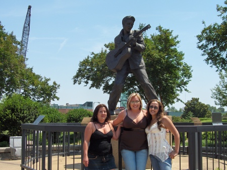 Lisa, Heather, and I in Memphis