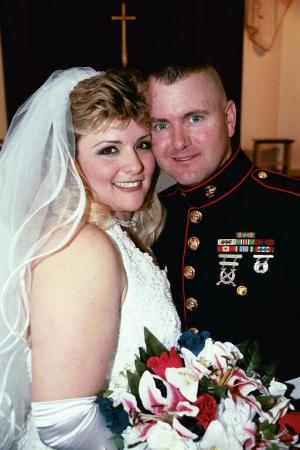 Mrs Tammy Holcomb & GySgt Michael Holcomb