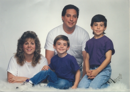 My family in 1992