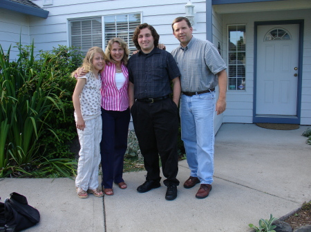 Family picture at Son's graduation