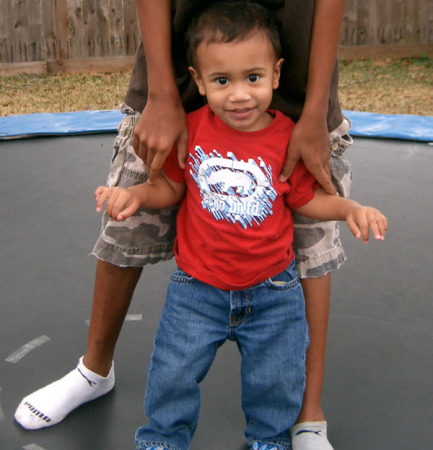 Sky on the Trampoline