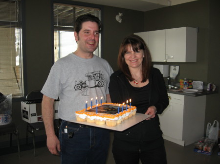 Todd and Shelly at Brett's birthday party (Tuscany Club)