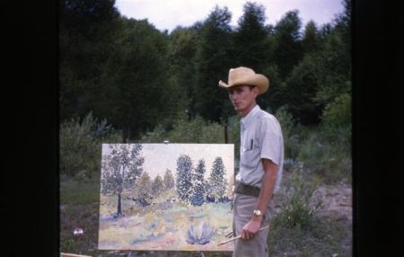 David field painting, 1965