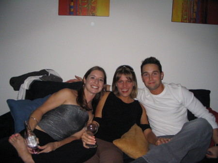 Robyn Jess and Mikey at Robyn's Condo