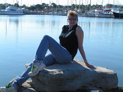 Ginny-at the marina