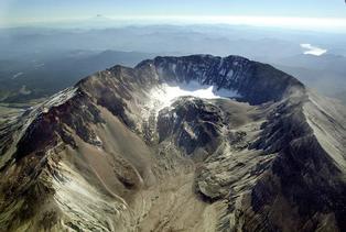 Crater at Mt. St. Helens