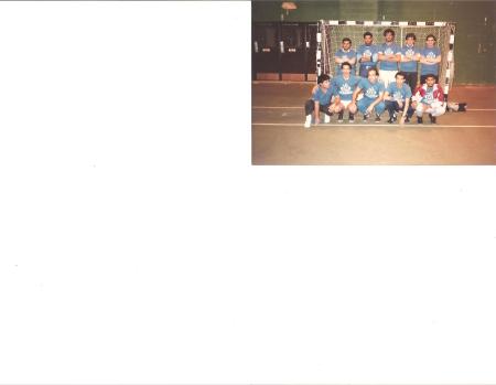 Soccer champions in door - Winter 1987-88