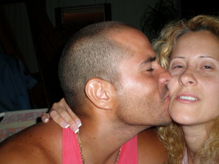 My Husband giving me lovin 8/2007