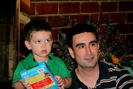 My husband Chris and Son Jacob