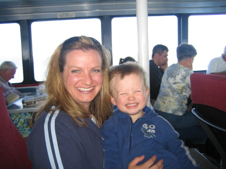 My son and I - June 2006