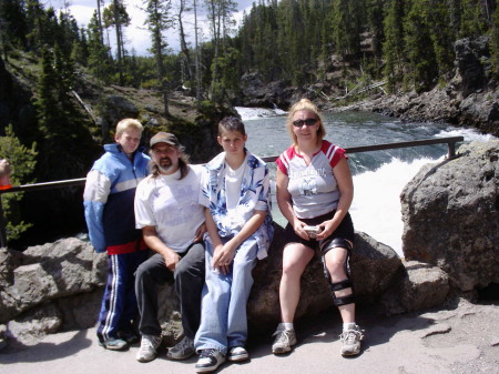 camping at yellowstone