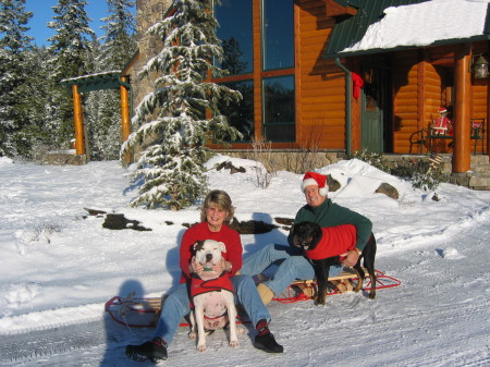 Christmas 12/06 - Our home in Coeur D'Alene ID