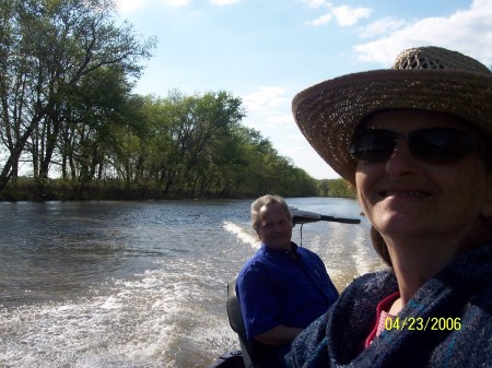 Doug and I on the Iroquois River