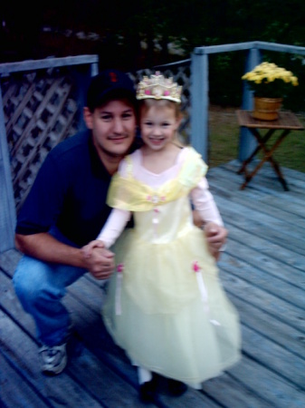 My husband Tony and daughter Bailie