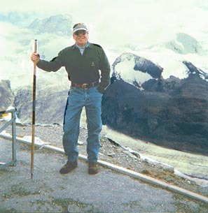 Hiking in Zermatt Switzerland in 2004