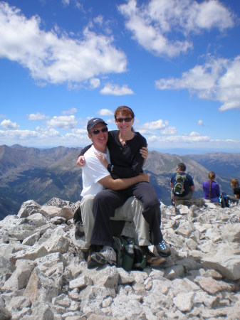 Paul and I at the summit