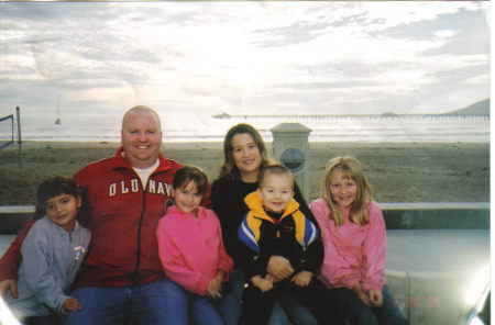  The family at Avila Beach December 2005