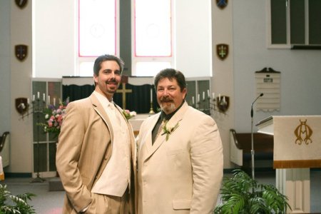 Michael and me at his wedding July 2007