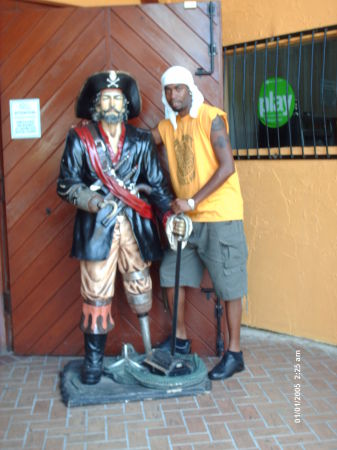 Me & Captain Jack in St Croix