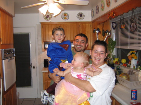 MY daugher Julia & Hubby John & Kids