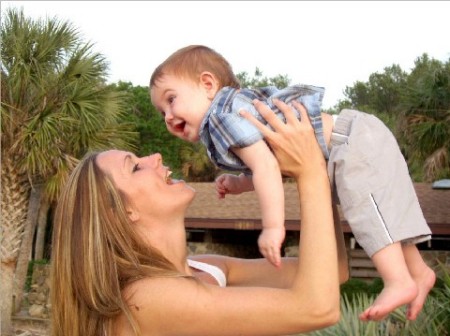 Youngest-Heather and her son Collin