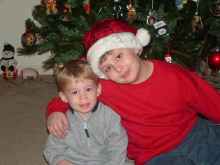 Brayden & Hunter Dec. 2006