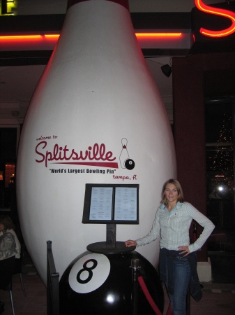 The largest bowling pin in the world