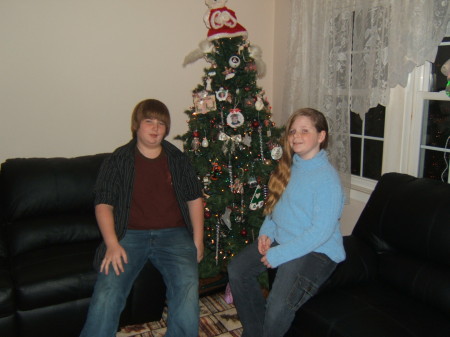 Greg and Emilee Christmas 2007