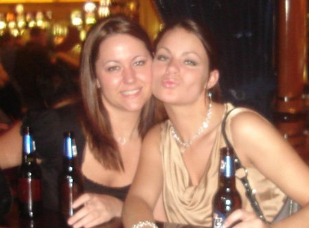 My roommate Tammy and myself in Vegas