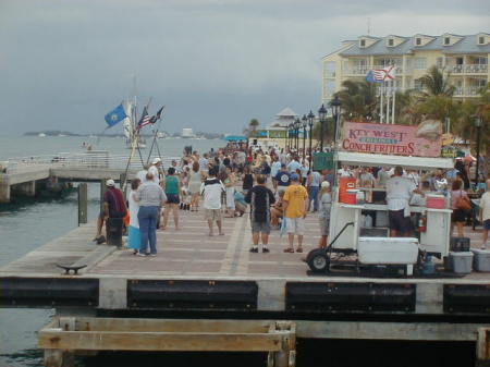 A view of Mallory Square