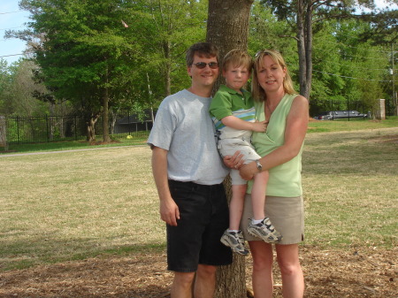 Tim, me and Zack Easter 07 family picnic