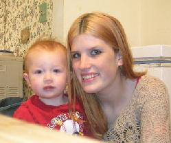 My Daughter Heather And Grandson Jordin