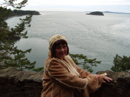 Adonna overlooking the great puget sound
