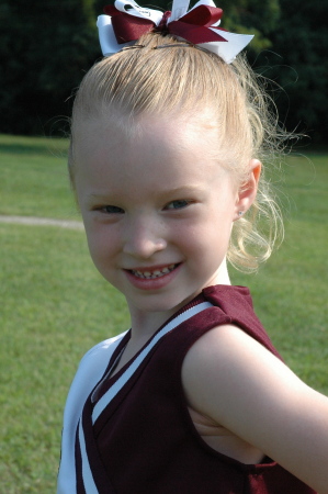 My Little Cheerleader - Go Woodstock Wolverines