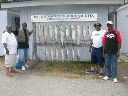 Jeff and the boys in Canada