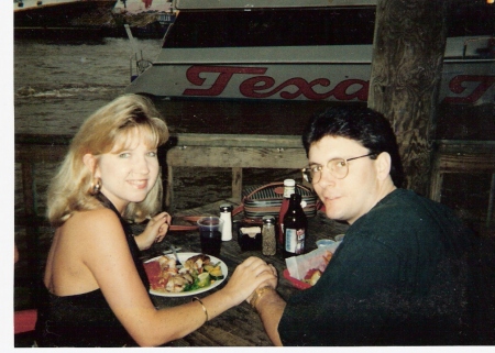 Dinner in Kemah, TX 1998