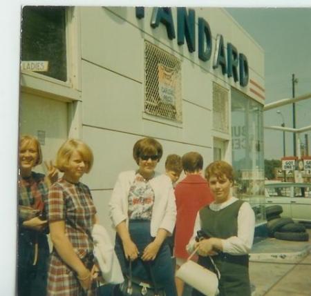 Me & Friends outside Comiskey pre-'65 Beatles Concert