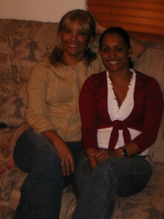 Angie & mom 2005