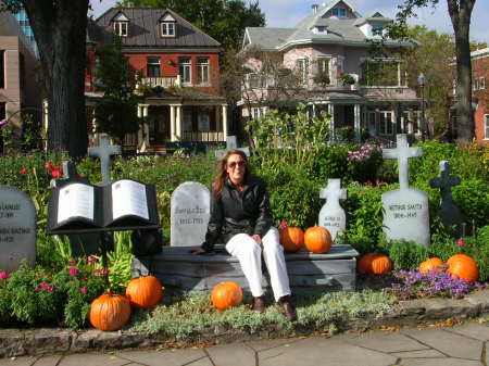 Visiting in Quebec last fall