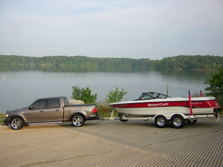 My Harely friends Boat Caesar Creek Ohio