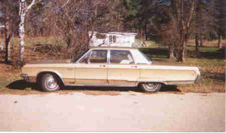 My 1968 Chrysler Newport before restoration.