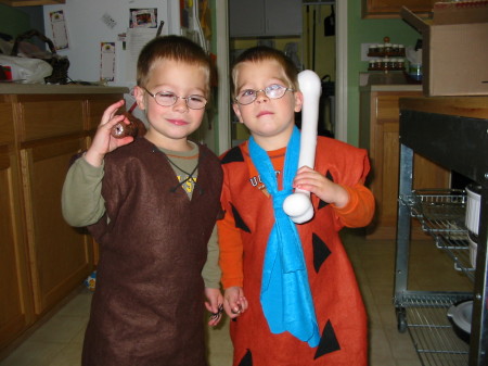 Fred & Barney Halloween 2006