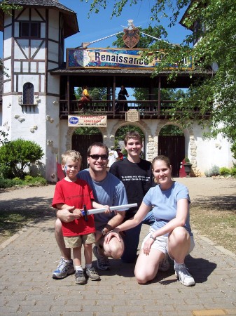 Family at the Fest.