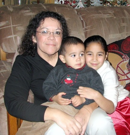 Me and my grandkids