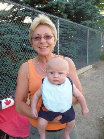 This is my sister Susan & Luke is one of her grandchildren
