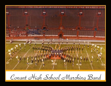 CONANT MARCHING BAND 1977