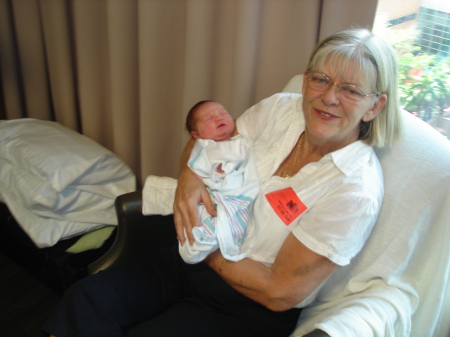 Baby Emily and Grandma Becky Robinson Miller