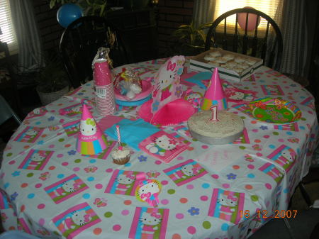 The B-day Table